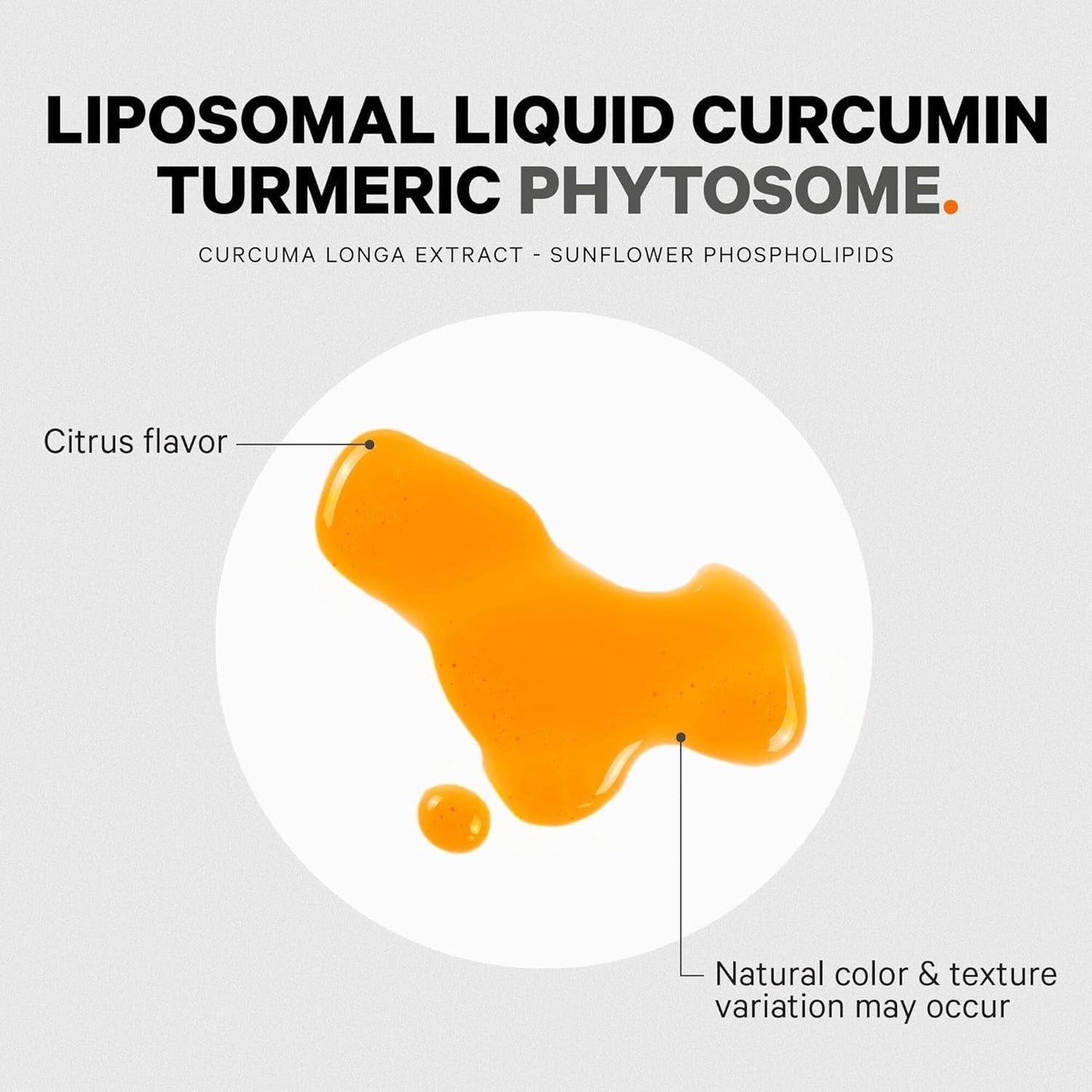 Codeage Liposomal Curcumin Phytosome Liquid Supplement, Citrus Flavor, 2 Fl Oz