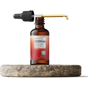 LUV Flow Drops®: Adaptogen Mushroom Blend for Mental Clarity & Energy, Focus & Immunity Support 30 Servings