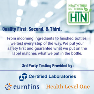 Health Thru Nutrition PQQ 20Mg | Promotes Mitochondrial Biogenesis 120 Servings