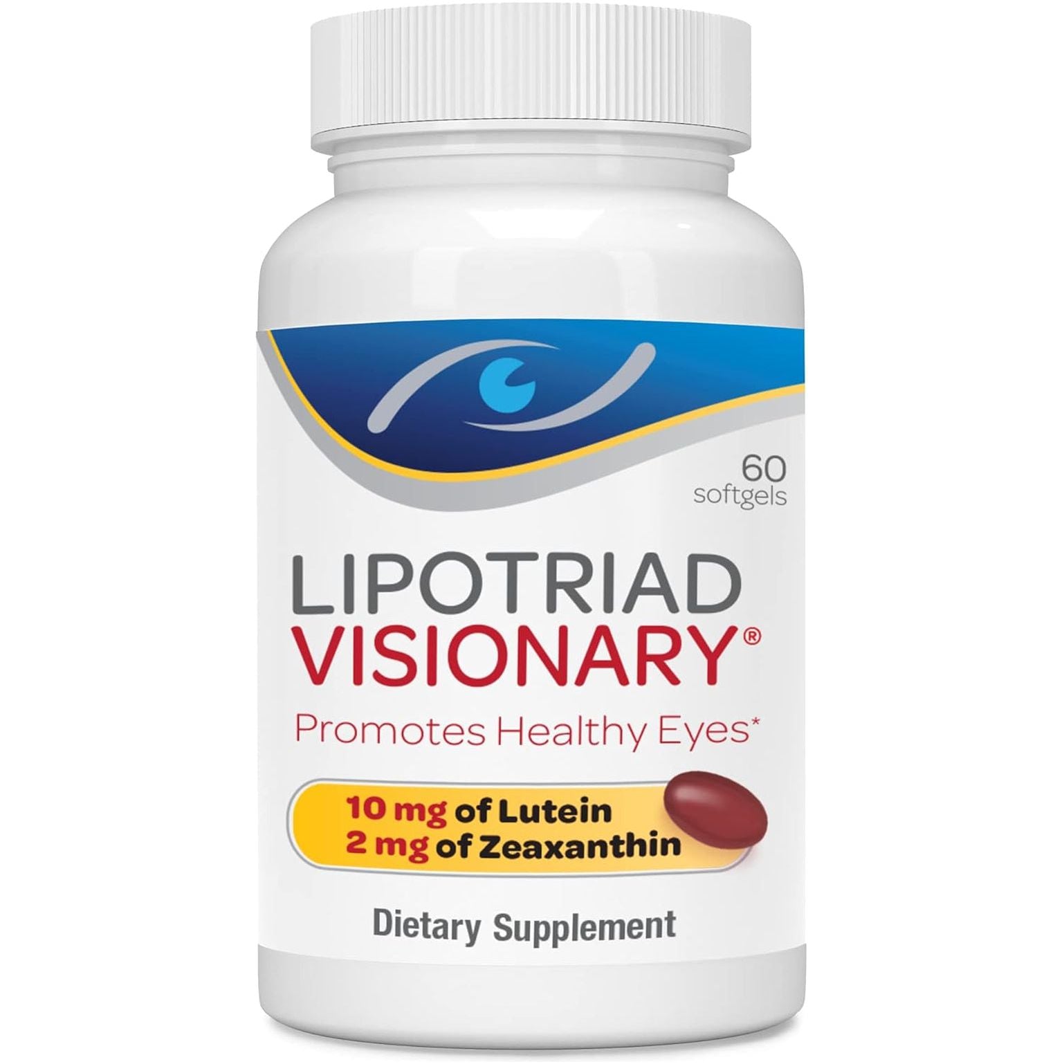 Visionary Eye Vitamins for Macular Degeneration & Vision Support 60 Capsules