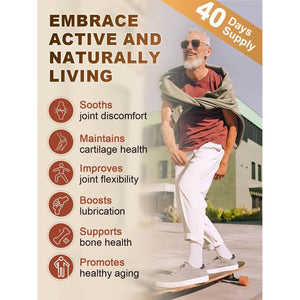 NATURE TARGET Glucosamine Chondroitin Joint Support Supplement - 120 Caps