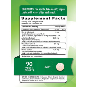 Nature'S Truth Super Strength Water Pill with Potassium | 90 Count | Caffeine Free | Vegan, Non-Gmo, Gluten Free