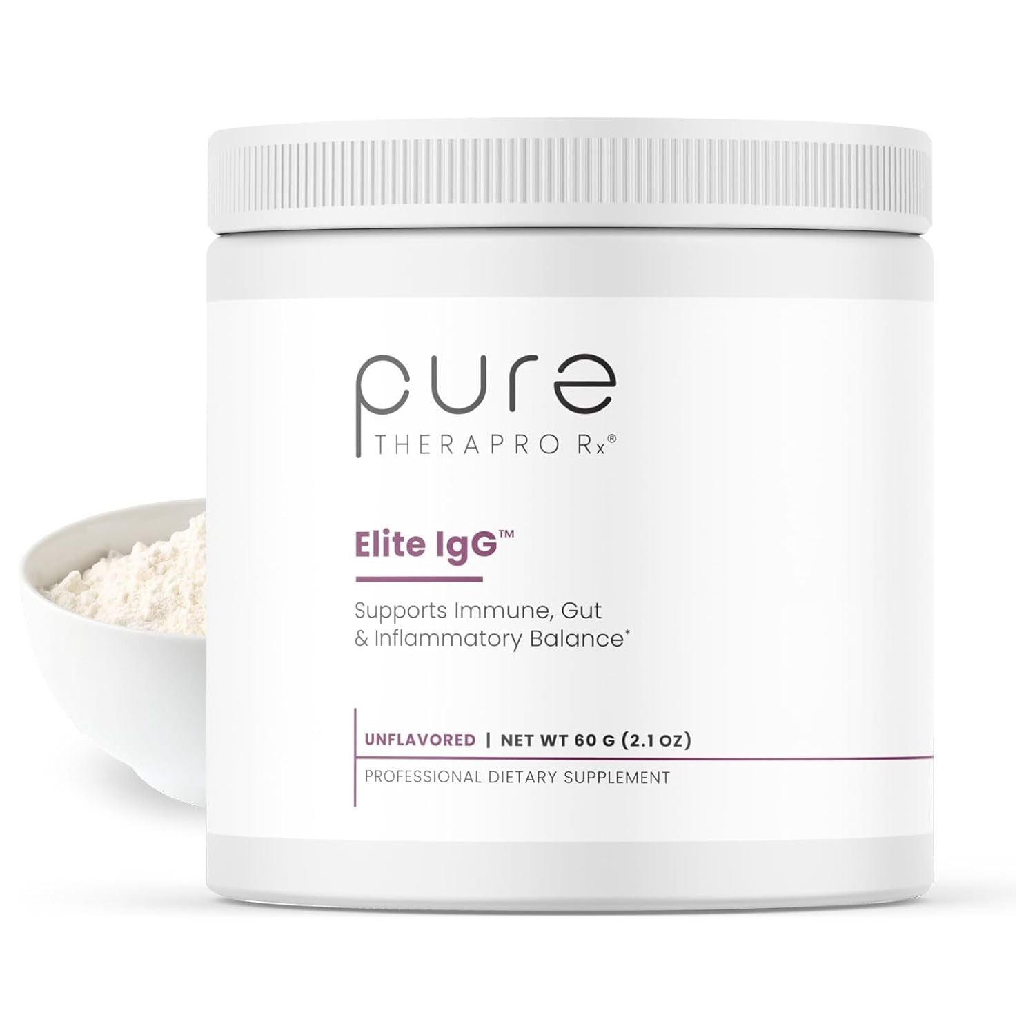 Pure Therapro Rx Elite Igg Immunoglobulin Supplement (30 Servings - Powder)