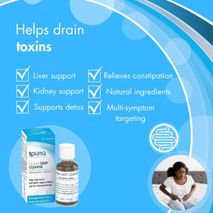 Guna Deep Cleanse Homeopathic All Natural Systemic Body Cleansing - 1 Ounce