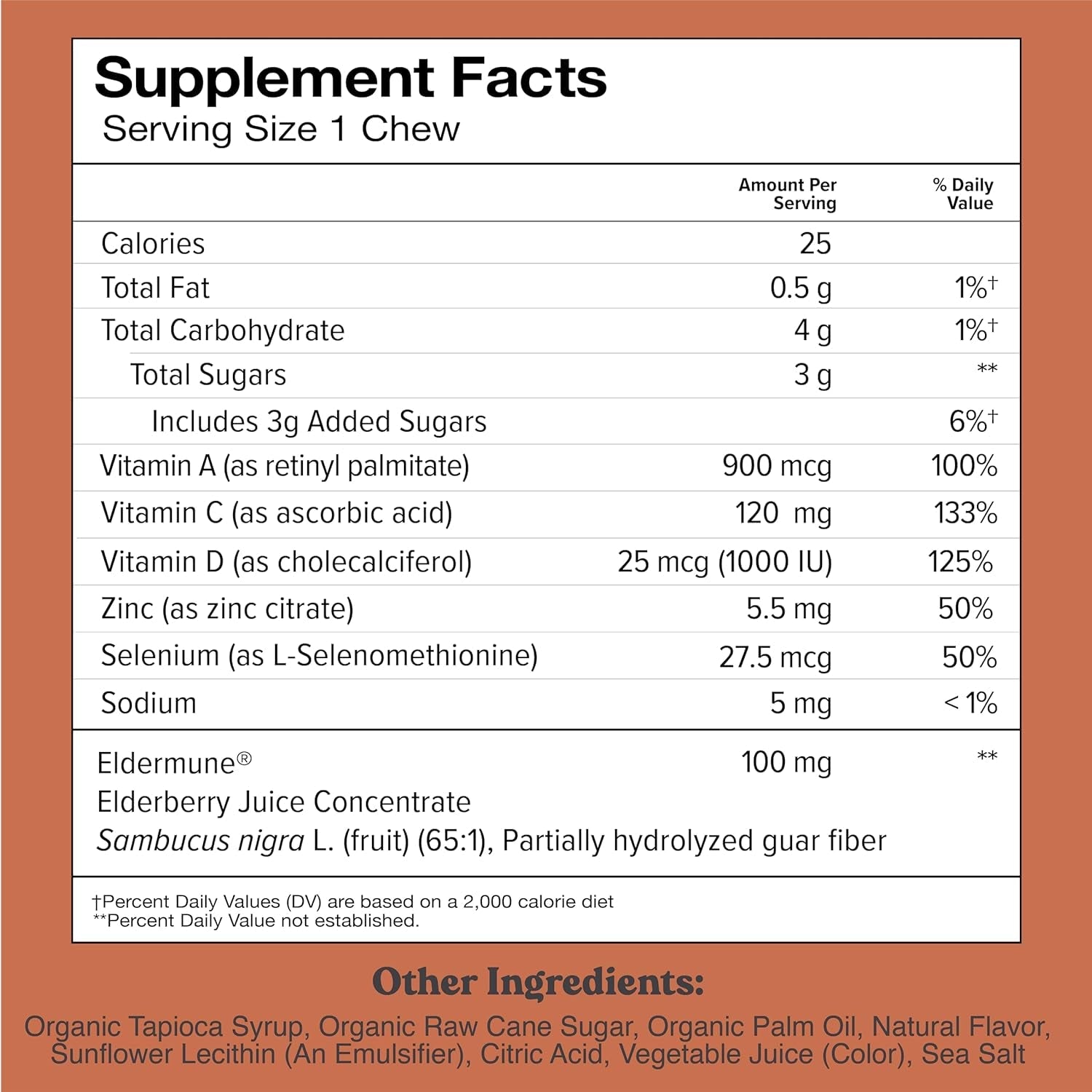 Chewsy 6-In-1 Immune Support Supplement Fruity Chews - 30-Day Supply