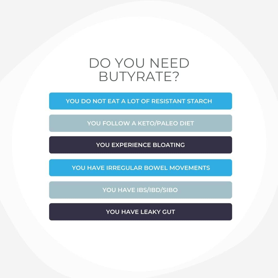 Bodybio Gut Health Supplement 60 Caps - Supports Healthy Digestion | Leaky Gut Repair | No Additives