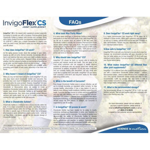 Invigoflex® CS - Chondroitin Sulfate with Turmeric Curcumin Non GMO for Knee, Hand, Back & Hip Premium Joint Supplement