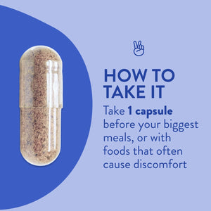 FRISKA Men’S Daily Digestive Enzyme and Probiotics Supplement 30 Capsules