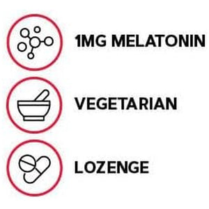 GNC Melatonin Lozenges 1 Mg - Cherry (120 Servings)