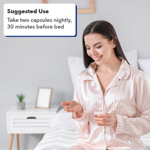 Rest-Zzz - Powerful Sleep Support Supplement - Calms Nervous System - 60 Capsules