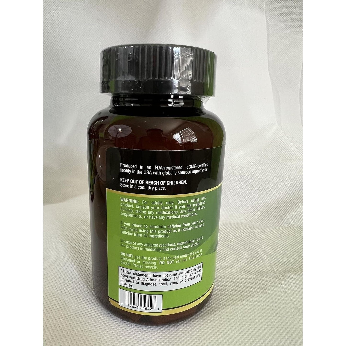 6000Mg Extra Strength Yerba Mate, 60Mg Caffeine per Capsule, for Clean Natural Energy, Improved Focus, Concentration - 120 Caps