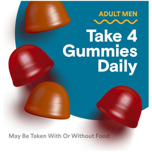 Smartypants Multivitamin for Men, Organic Gummies: Probiotics, for Immune Support, 120 Gummies (30 Day Supply)