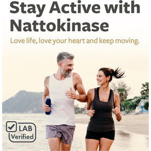 Healths Harmony - Powerful Nattokinase Supplement Made from Naturally Fermented Soybeans 2000 FU - 180 Vegan Natto Capsules