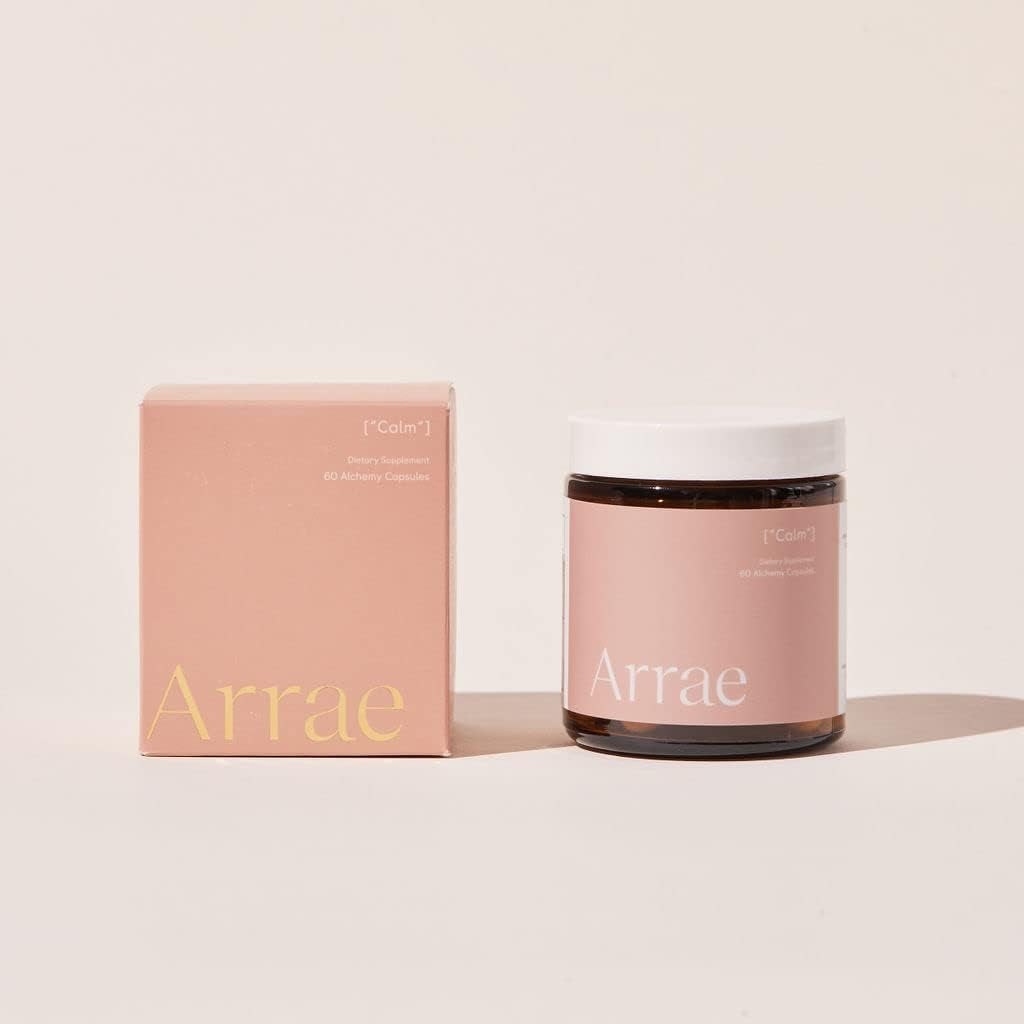 Arrae Calm Cortisol Manager - 60 Stress & Panic Relief Capsules
