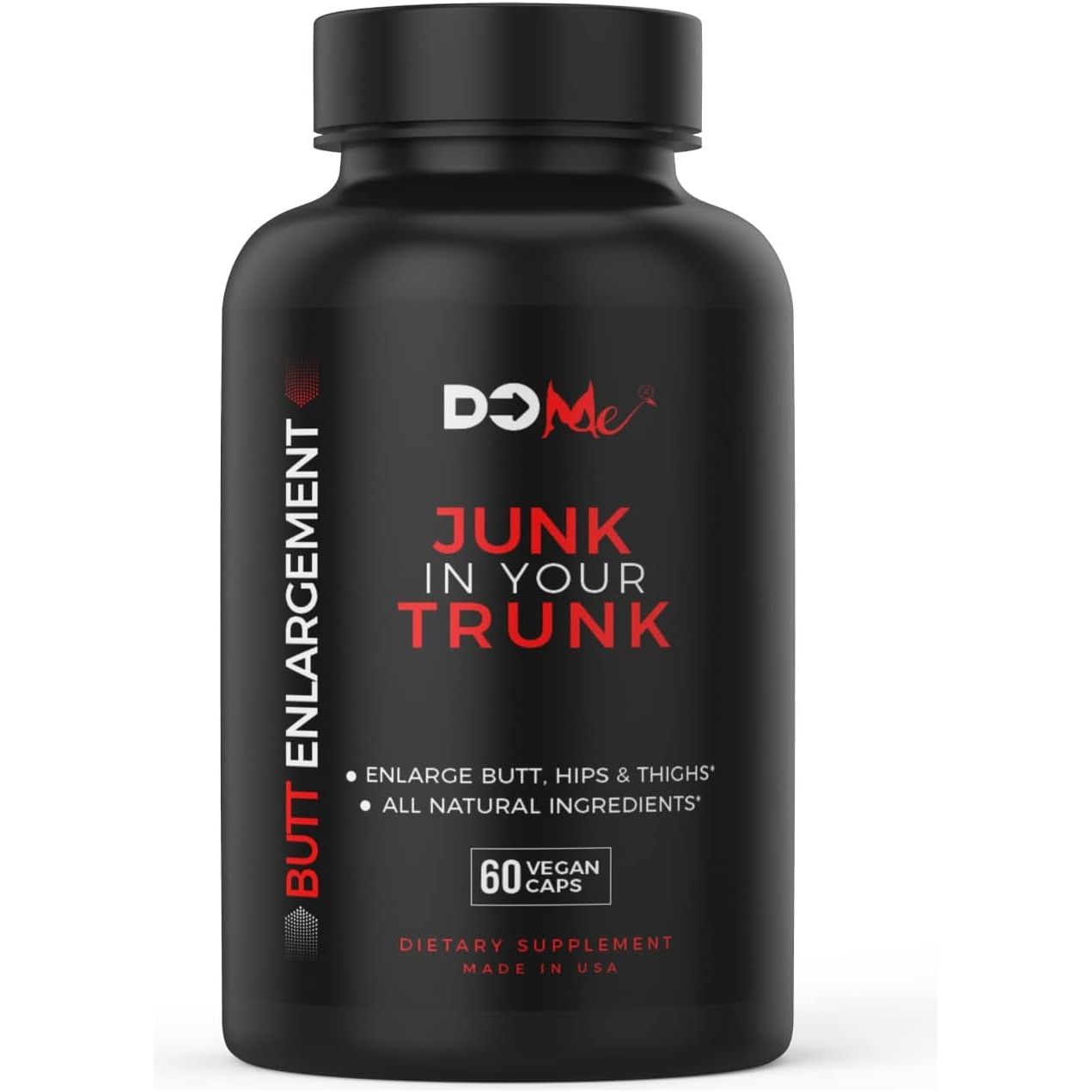 Do Me Butt Enhancement Pills - Glute Boost Growth Pills - All-Natural Bigger Butt Enhancer - 60 Ct