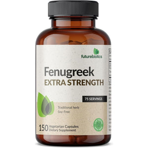 Futurebiotics Fenugreek Extra Strength Supports Overall Good Health & Well-Being, Non-Gmo, 150 Vegetarian Capsules