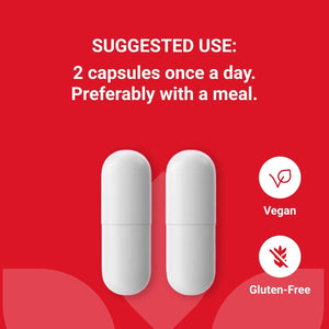 Luma Nutrition Nattokinase Supplement 4000 FU per Serving, Premium Heart Health Support - 60 Capsules - Made in USA