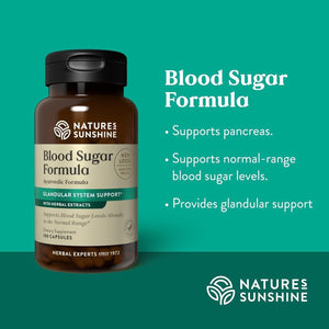 Nature'S Sunshine Blood Sugar Formula, 100 Caps.