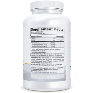 Nordic Naturals Proomega 1280 Mg Omega-3 - Promotes Brain, Eye, Heart, & Immune Health - 90 Servings - Lemon Flavor