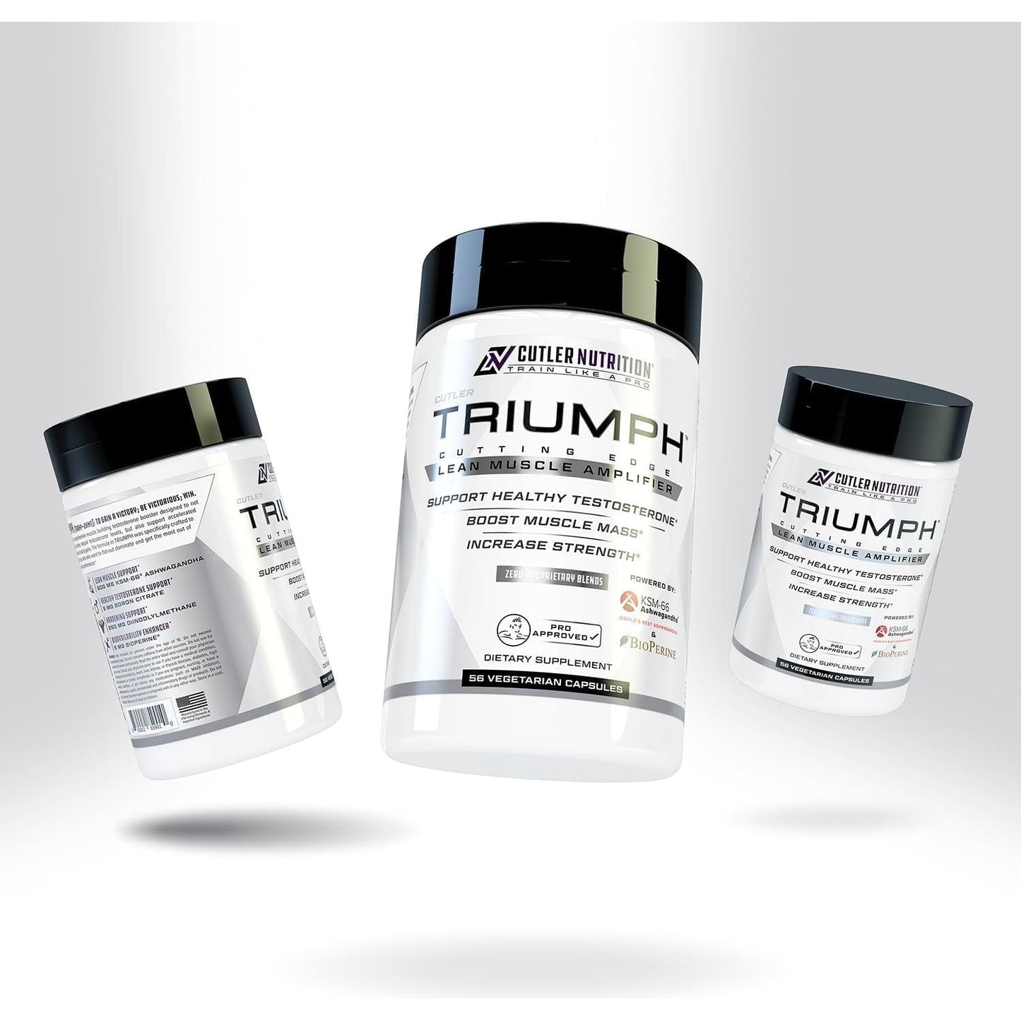 TRIUMPH Testosterone Booster for Men: Best Test Booster and Estrogen Blocker 56 Capsules