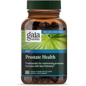 Gaia Herbs Prostate Health - Supports Prostate Health and Function for Men - 120 Capsules