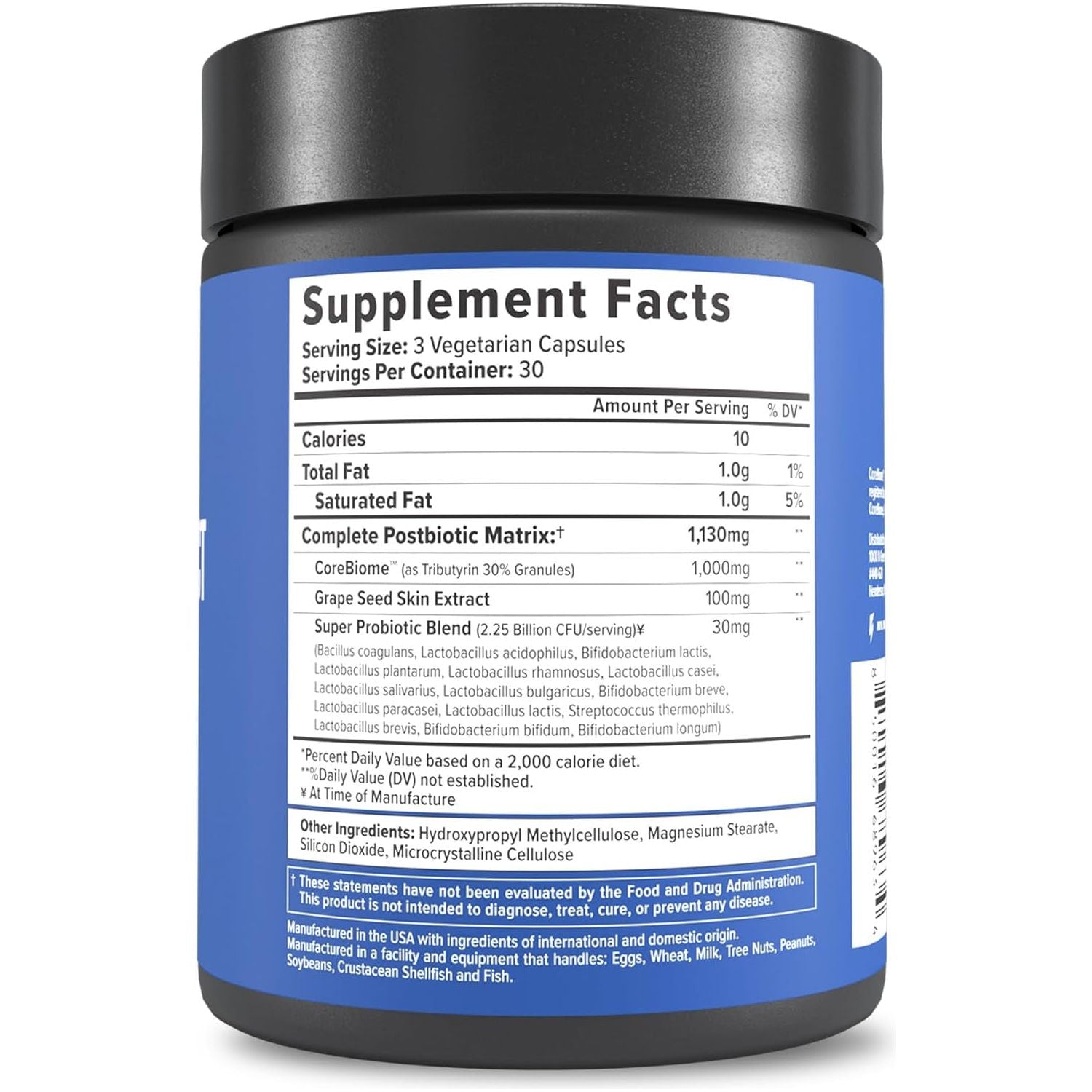 Inno Gut Protect GS1 Probiotic & Postbiotic Formula - Grape Seed Extract (90 Capsules)