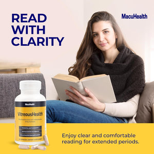 Macuhealth Vitreoushealth Evidence-Based Eye Supplement - 90 Capsules