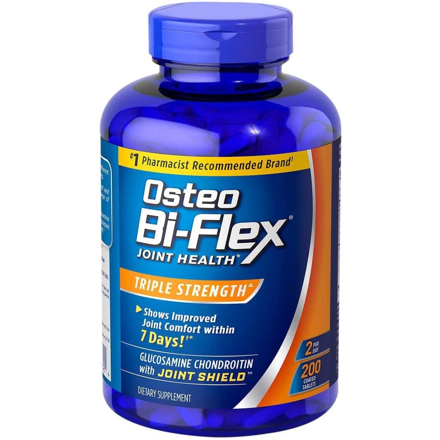 Osteo Bi Flex Triple Strength with Glucosmine, 200 Tablets | 3 Months Supply | Strengthen Your Joints and Supports Mobility