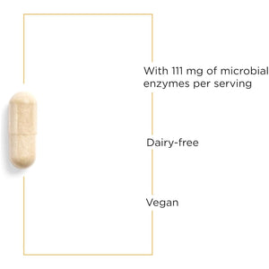 Integrative Therapeutics Lipase Concentrate-Hp-Gut Enzyme Supplement for Men and Women to Support the Digestion of Fats* - 90 Vegan Capsules