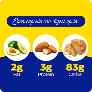 Enzymedica Veggiegest, Digestive Enzymes for Vegetarian and Raw Diets, Prevents Gas and Bloating, 90 Count