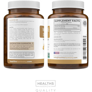 Healths Harmony - Powerful Nattokinase Supplement Made from Naturally Fermented Soybeans 2000 FU - 180 Vegan Natto Capsules