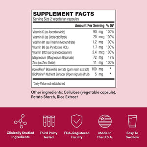 Penetrex Clinically Studied Magnesium Glycinate Supplement for Joint, Muscle & Nerve Support (60 Count)
