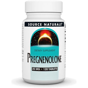 Source Naturals Pregnenolone 25Mg - 120 Tablets