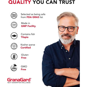 Nano Pomegranate Supplement CLINICALLY Proven Brain Supplement with anti Aging 60 Count