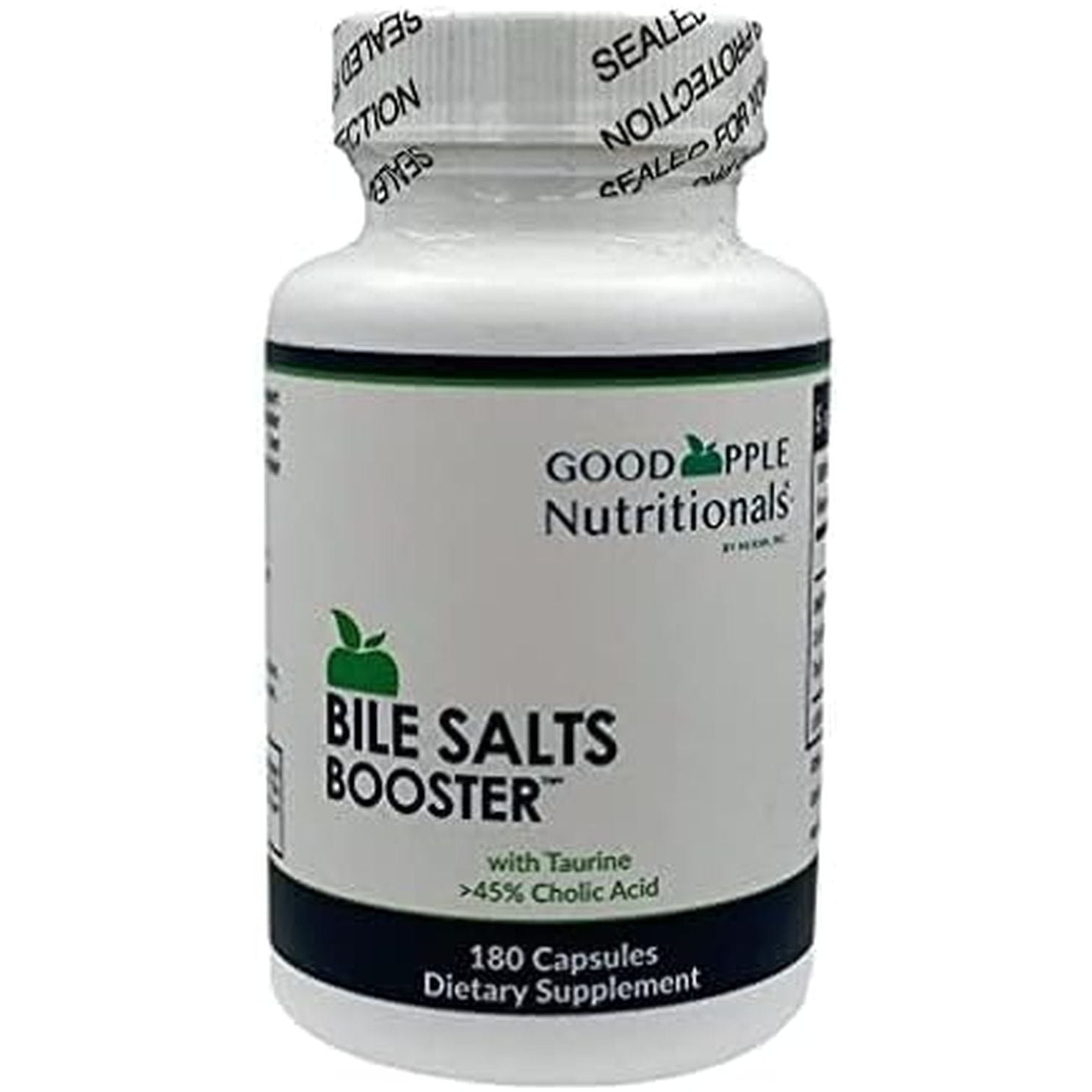 Bile Salts Booster | Supports Gallbladder/No Gallbladder | Gas & Bloating | Digestive Aid Especially Fats | 180 Capsules - 110 Mg
