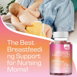 Lactation and Postpartum Support Gummies - Increase Milk Supply Milk Production