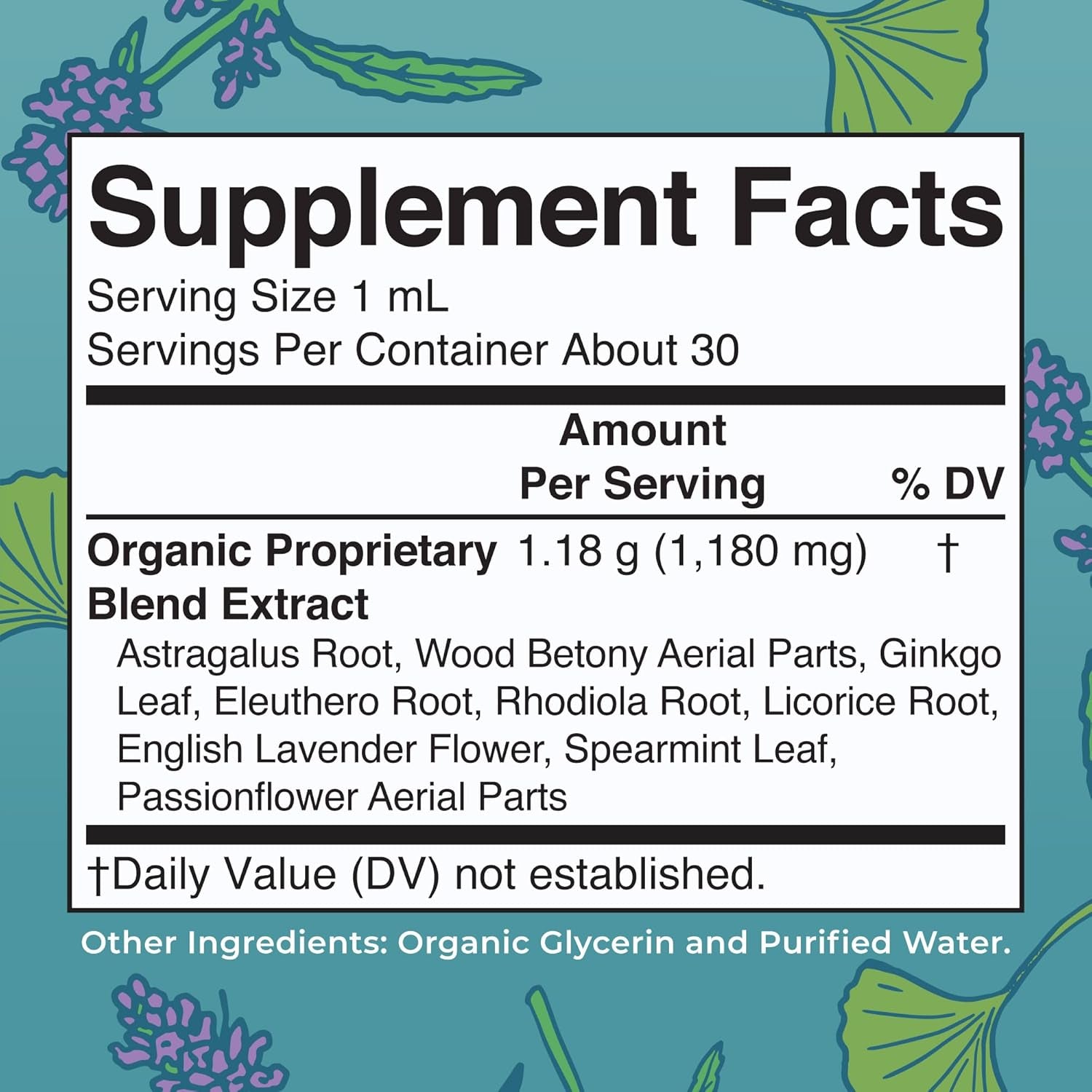 Maryruth Organics Kids Brain Supplements for Memory and Focus 30 Servings