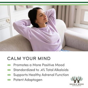 Kanna Extract Supplement (Sceletium Tortuosum) - 50Mg per Capsules 120 Count