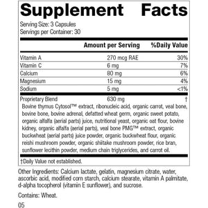 Standard Process Inc. Congaplex, Thymus Gland Support Supplement 90 Capsules