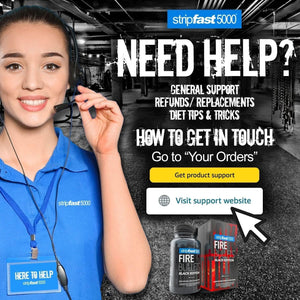 Stripfast5000 Fire Bullets Black Edition Max Strength for Women and Men