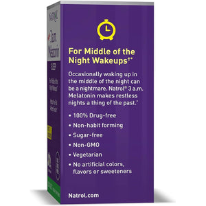 Natrol 3 A.M. Melatonin Sleep Aid 30 Fast Dissolve Tablets