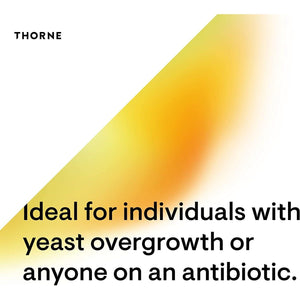 THORNE Sacro-B Probiotic - Support Gut Health, Immune Function & Constipation Relief Probiotics 60 Capsules