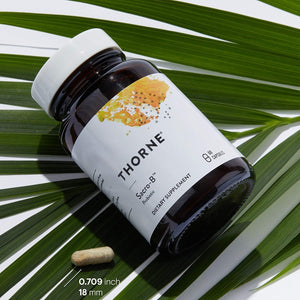 THORNE Sacro-B Probiotic - Support Gut Health, Immune Function & Constipation Relief Probiotics 60 Capsules