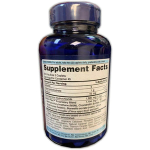 Puritan'S Pride Triple Strength Glucosamine, Chondroitin & MSM Joint Soother, 90 Coated Caplets