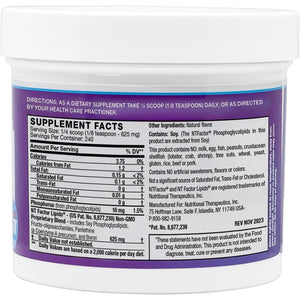 Nutritional Therapeutics Ntfactor Lipids Powder, Aging & Cellular Support, 240 Servings