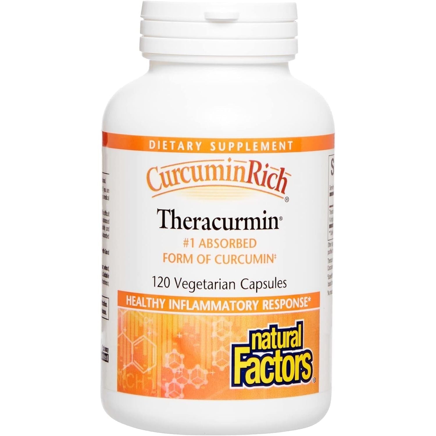 Natural Factors, Curcuminrich Theracurmin, 30 Mg, Formulated for Superior Absorption, 120 Count