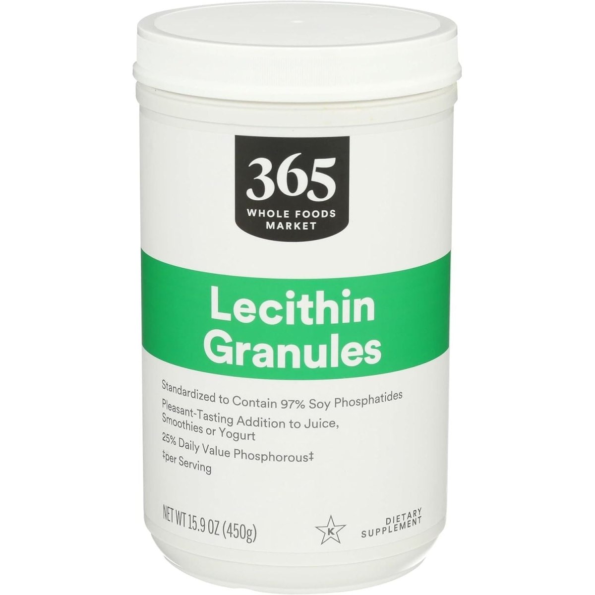365 by Whole Foods Market, Lecithin Granules, 15.9 Ounce - Suppviv