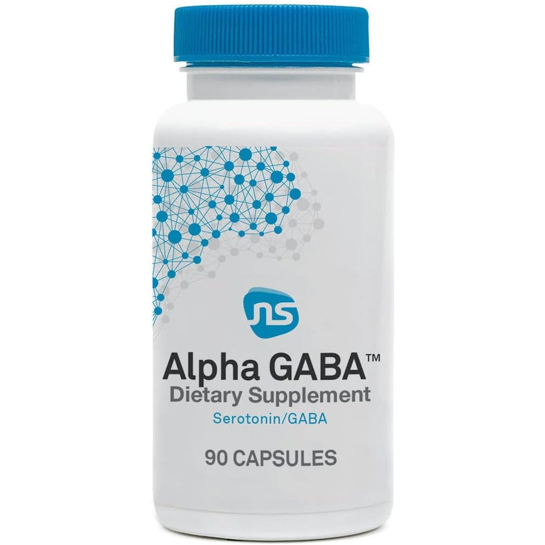 Neuroscience Alpha GABA Supplement - Help Soothe Anxiousness, Day or Night (90 Capsules)