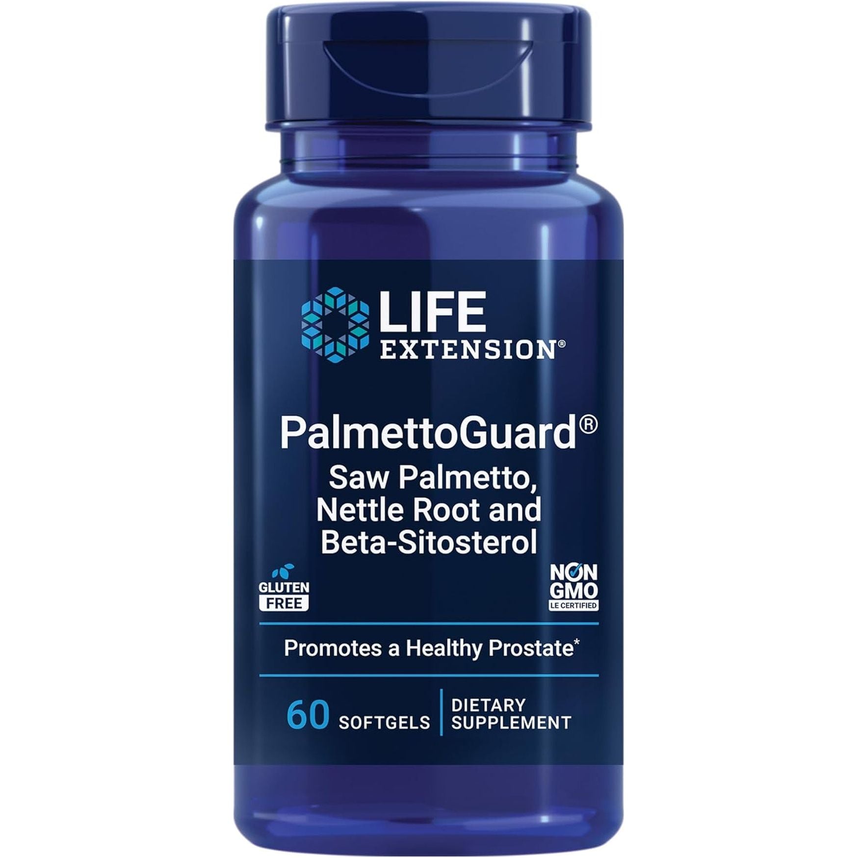 Life Extension Palmettoguard®, Supports Healthy Prostate Function & Hormone Metabolism, 160 Mg 60 Softgels