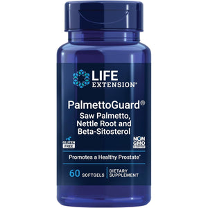 Life Extension Palmettoguard®, Supports Healthy Prostate Function & Hormone Metabolism, 160 Mg 60 Softgels